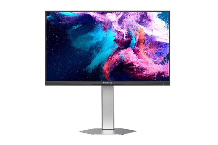 Viewsonic VX24G26J monitör, nispeten sade ve şık bir tasarıma sahiptir.