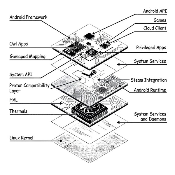Arc X1, AOSP üzerine geliştirilmiş OwlOS işletim sistemini çalıştıracaktır.
