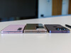 Karşılaştırma (soldan): Samsung Galaxy S23, Magic V2, iPhone 14 Pro (Phooto: Daniel Schmidt)