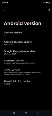 Motorola Moto G86 yazılımı