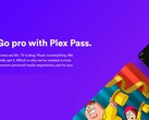 Plex Pass'i yerinde pazarlamak için kullanılan promosyonel sanat eserleri