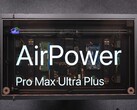 HTX Studio’nun AirPower’dan ilham alan, iç donanımını ve şeffaf ekranını gösteren DIY şarj masası.