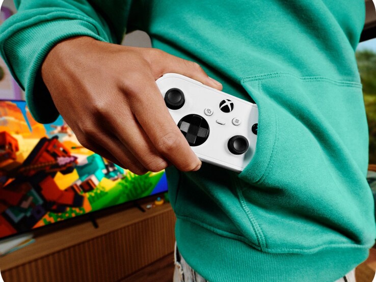 Xbox Nano Controller, çoğu cebe sığacak şekilde tasarlanmıştır