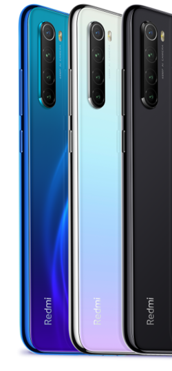 Xiaomi Redmi Note 8: Colour variants