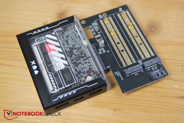 2x M.2 NVMe özellikli PCIe kartı