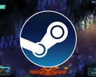 Steam logosunu ve şu anda indirimde olan Children of Morta oyununu gösteren bir resim.