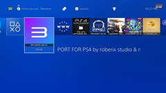 Jailbreak yapılmış bir PS4'e yüklenmiş RPCS3'ün ekran görüntüsü
