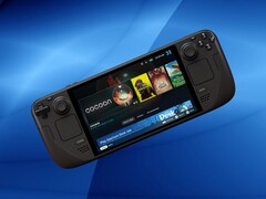 Steam Deck LCD ekranı.