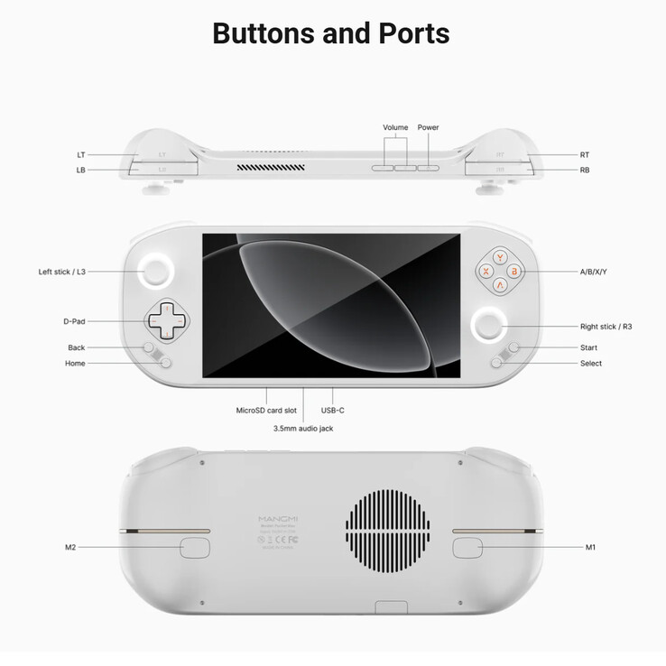 Mangmi Pocket Max, Android 13 ile birlikte gönderilir.