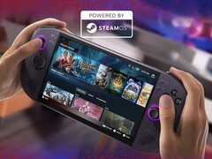SteamOS'lu Lenovo Legion Go S mor renkte gelir ve çıkarılabilir kontrolörleri yoktur.
