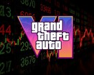GTA 6 logosu hisse senedi göstergesinin önünde gösteriliyor