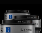 Zeiss Aatma full frame T1.5 sinema prime lensleri 40mm, 65mm ve 100mm modelleri de dahil olmak üzere çeşitli odak uzunluklarını gösteriyor