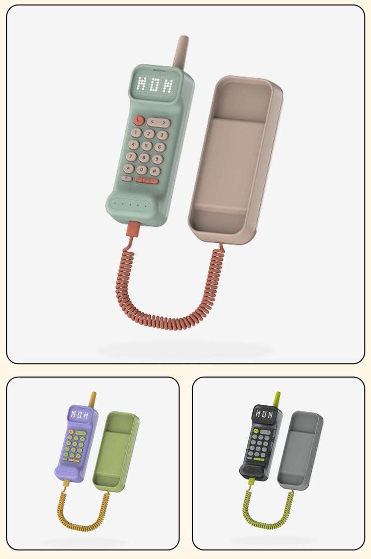 Waffle Home telefonu üç renk seçeneğiyle sunuluyor - Mint Green, Purple Gumdrop ve Graphite Black.
