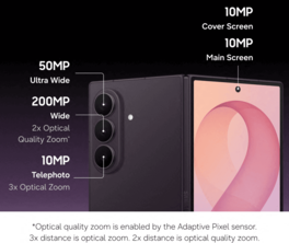 Z Fold8 Ultra kamera detayları