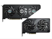 Gigabyte RTX 5060 Ti (solda) ve RTX 5060 (sağda).