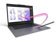 Yeni Yoga Pro 7i Aura Edition, 15,3 inçlik ekranı sayesinde yaklaşık 1,65 kg ağırlığında.