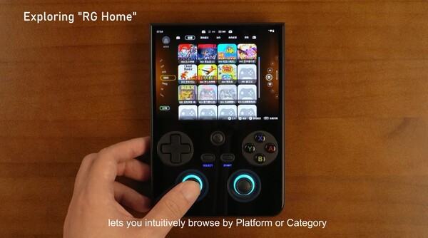 Yeni RG Home, Android masaüstü ile oyun arayüzü arasında hızlı geçiş yapılmasını sağlıyor.