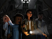 Roblox aracılığıyla sunulan tanıtım amaçlı bir korku temalı görsel