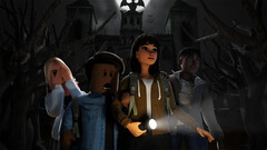 Roblox aracılığıyla sunulan tanıtım amaçlı bir korku temalı görsel