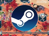 Steam logosu ve indirimde olan As Far As The Eye oyununu gösteren bir resim.