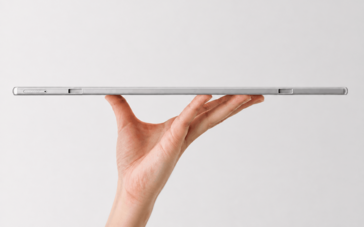 Bigme B1051 Ultra'nın yandan görünümü