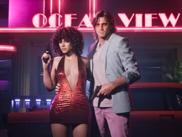 Jason ve Lucia, retro kıyafetler giymiş ve yeni saç stilleriyle. 