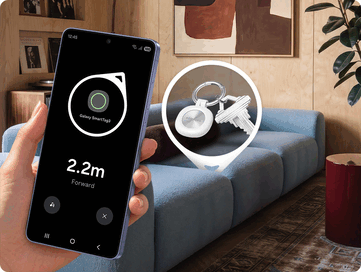 Samsung SmartTag 3'ün Pusula Görünümü.