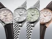 Soldan sağa doğru, resimde görülen modeller: Seiko Presage HCC003, HCC001, HCC002 ve HCC008.
