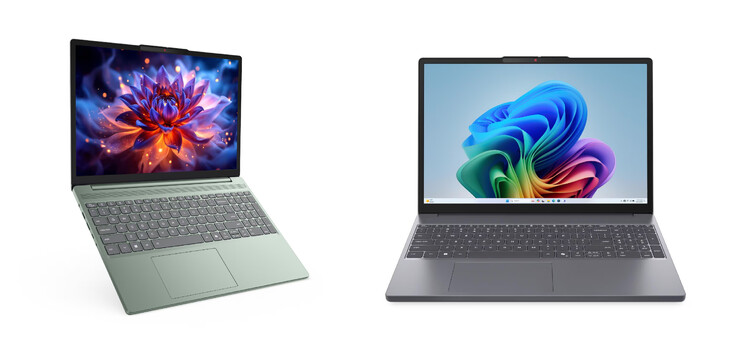 Moss Green ve Luna Grey renk seçenekleriyle sunulan IdeaPad Slm 3 15IWC11.