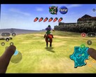 The Legend of Zelda: Ocarina of Time, iPad'de yerel olarak çalışıyor. 