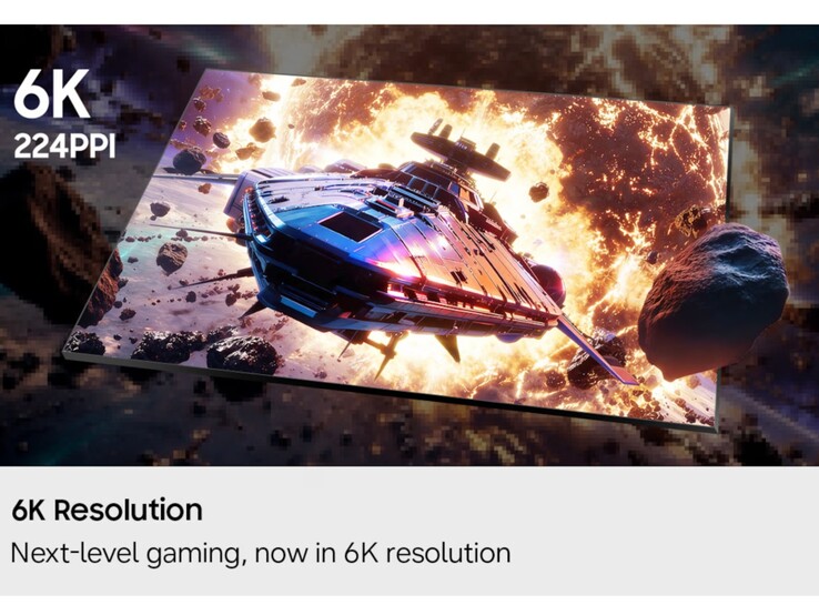6K çözünürlüklü Odyssey G8 G80HS.