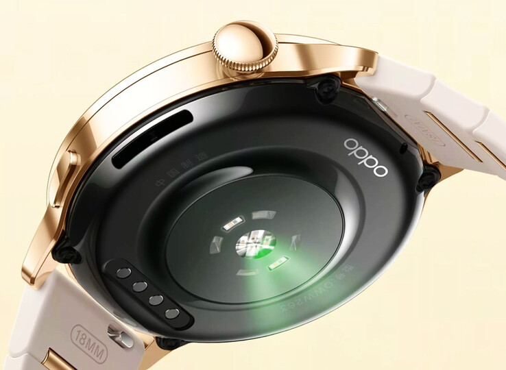Oppo Watch X3 Mini, 18 mm saat kordonlarını destekler.