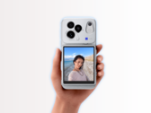 Snap Screen aksesuarı ve manyetik kılıf ile birlikte Vivo X500.