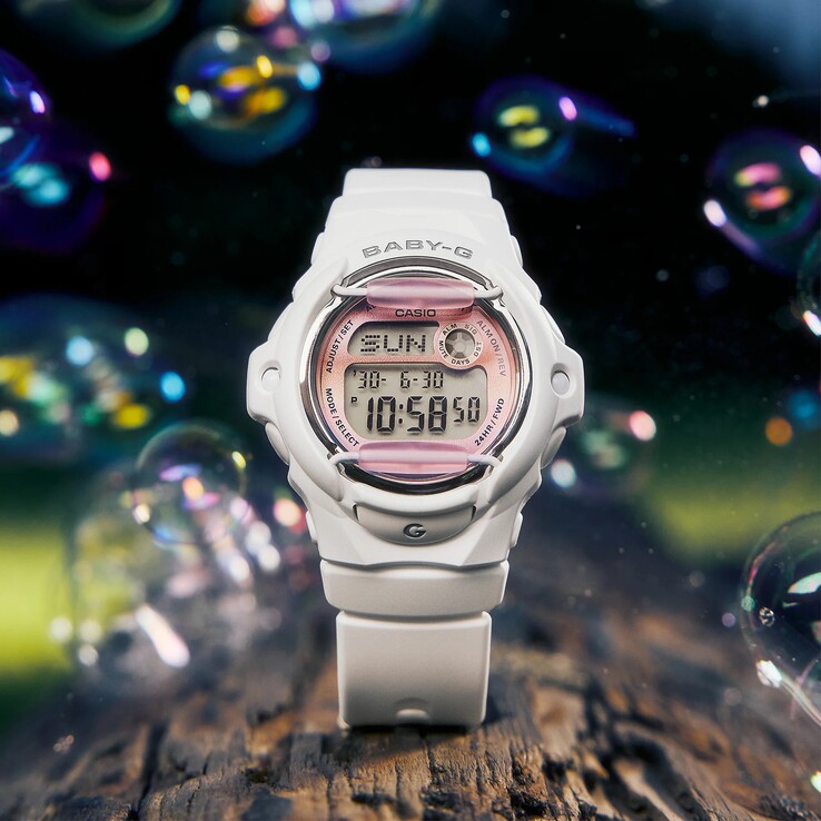 Casio BG-169GD-7, 200 m (20 bar) su geçirmezlik özelliğine sahiptir.