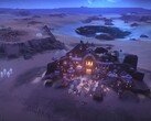 Dune: Spice Wars'ta bir binayı gösteren görsel; şu anda Steam'de %60 indirimde.