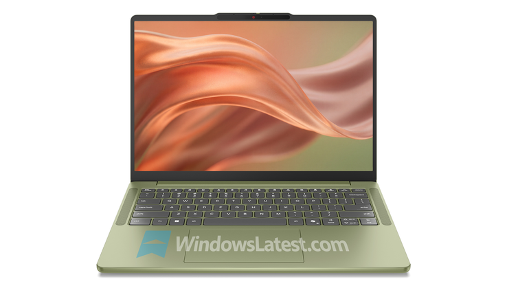 Yeşil renkli Lenovo IdeaPad Vibe'nin sızdırılmış görüntüsü.