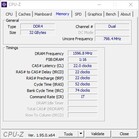 CPU-Z: Bellek