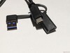 USB-A adaptörlü uzatma kablosu