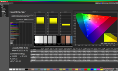 Kalibrasyon öncesi ColorChecker (P3)