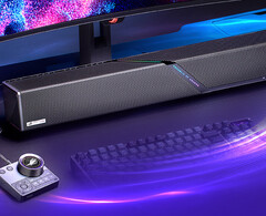 Ses, 5 GHz'lik özel bir bağlantı üzerinden çalışan 6,5 inçlik 65 W kablosuz subwoofer ile 2.1.2 Dolby Atmos formatındadır.