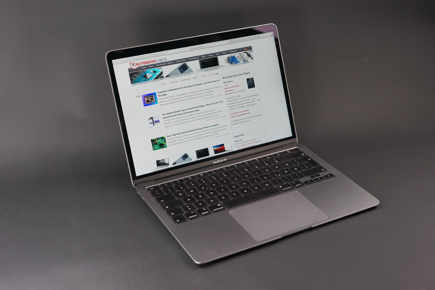 Apple Macbook Air 2020 Core I5 Incelemesi Alabileceginiz En Iyi Macbook Mu Hayir Notebookcheck Tr Com