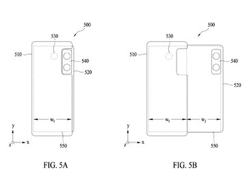 Resmi Samsung patentinden çizimler.
