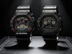 Casio'nun yeni G-Shock DW-5900UBB-1 ve DW-5900U-1 saatleri (resimde) İngiltere'ye geldi. (Görsel kaynağı: Casio)