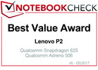 Best Value Award in May 2017: Lenovo P2