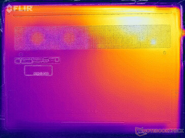 Yüzey sıcaklıkları stres testi (alt taraf)