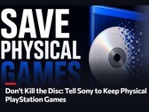Fiziksel PlayStation oyunlarına yönelik “Don't Kill The Disc” kampanyasının tanıtım görseli 