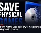 Fiziksel PlayStation oyunlarına yönelik “Don't Kill The Disc” kampanyasının tanıtım görseli