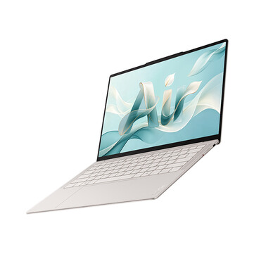 Lenovo Yoga Air 14 Aura'nın açılı görünümü