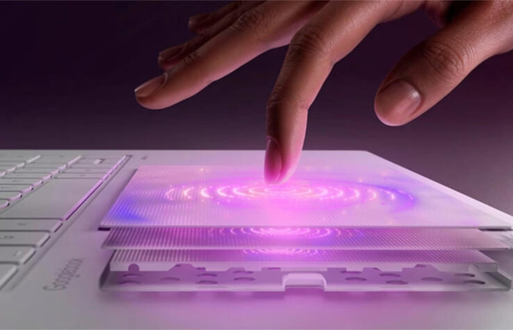 Lenovo ayrıca dokunsal bir dokunmatik yüzey de içerir.