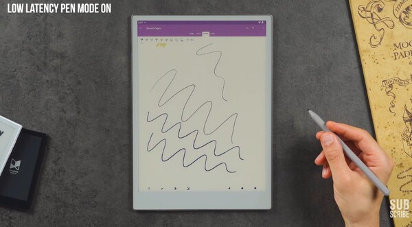 Düşük gecikmeli kalem modu, stylus'un Android'de kullanılabilmesini sağlar.